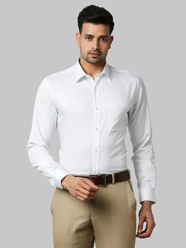 Men Slim Fit Orange Shirt
