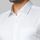 Men Slim Fit Orange Shirt