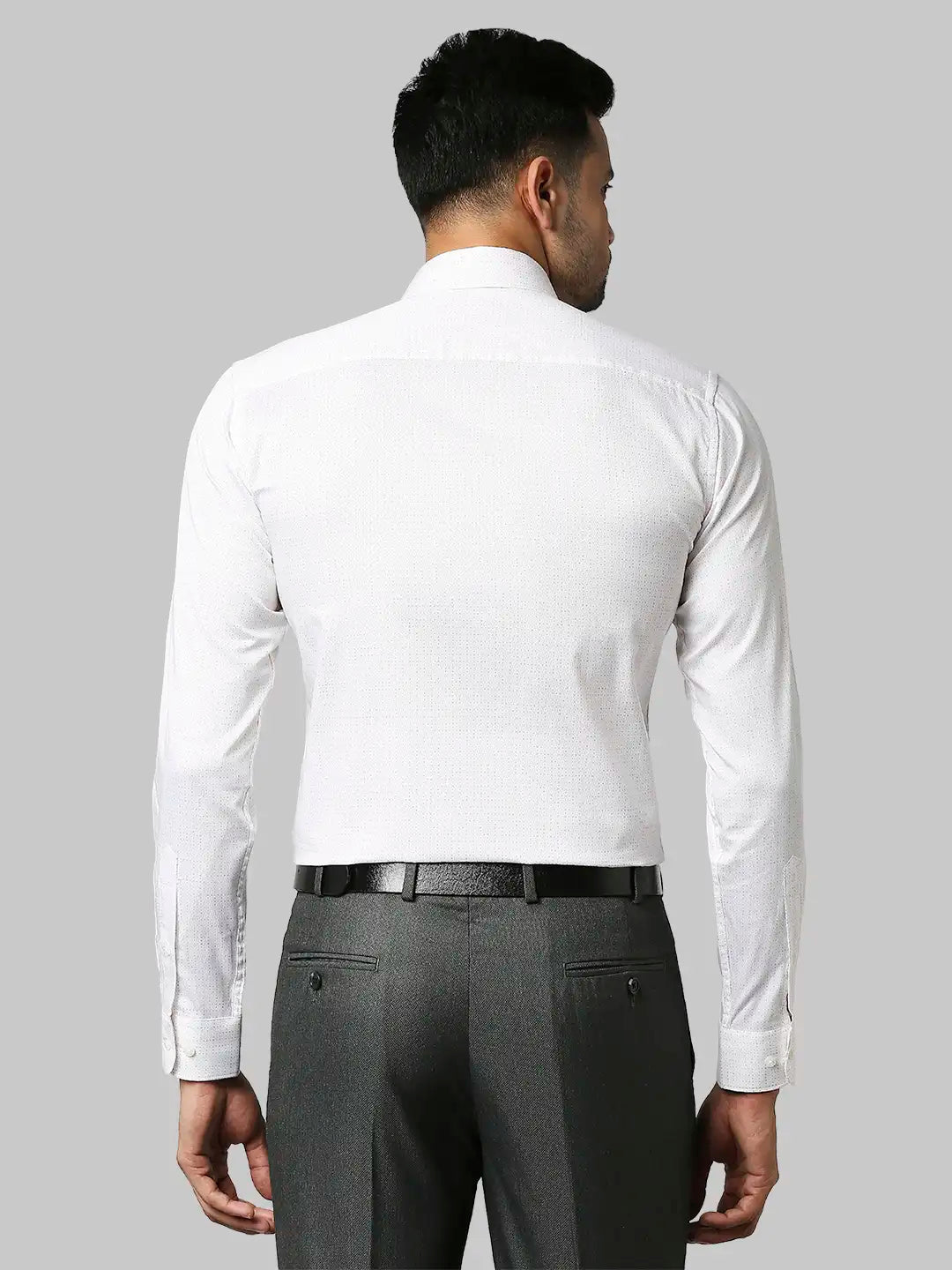 Men Slim Fit Blue Shirt