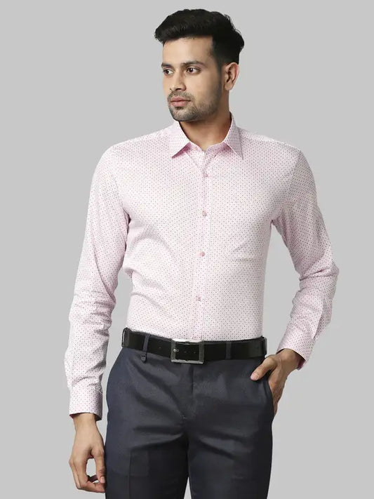 Men Slim Fit Blue Shirt