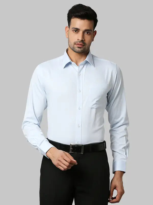 Men Slim Fit Violet Shirt
