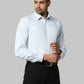 Men Slim Fit Violet Shirt