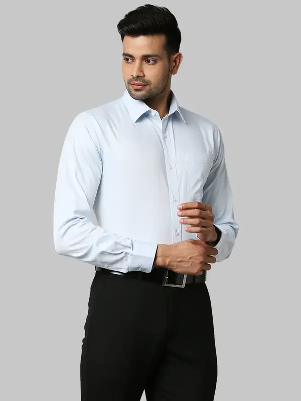 Men Slim Fit Violet Shirt