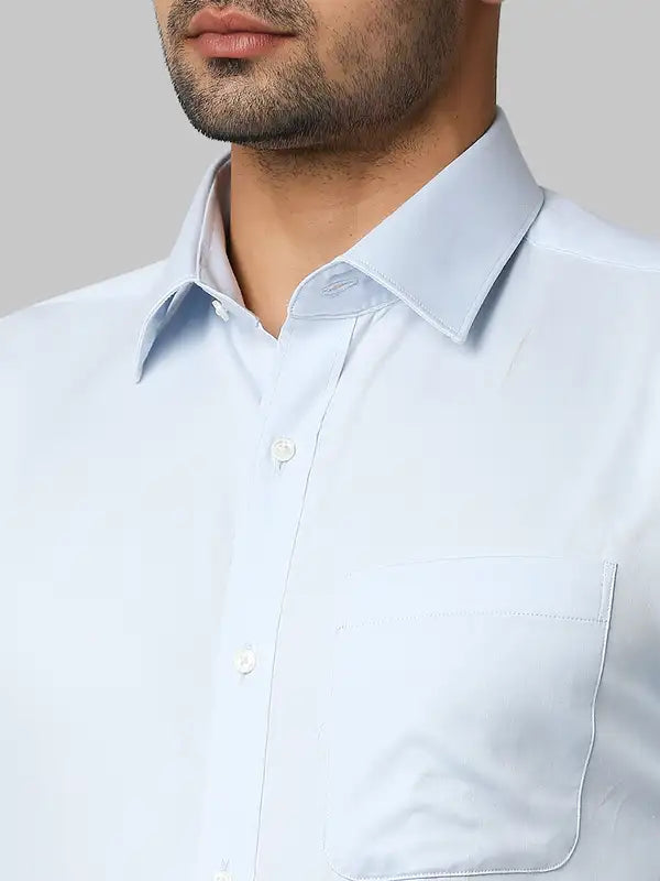 Men Slim Fit Violet Shirt