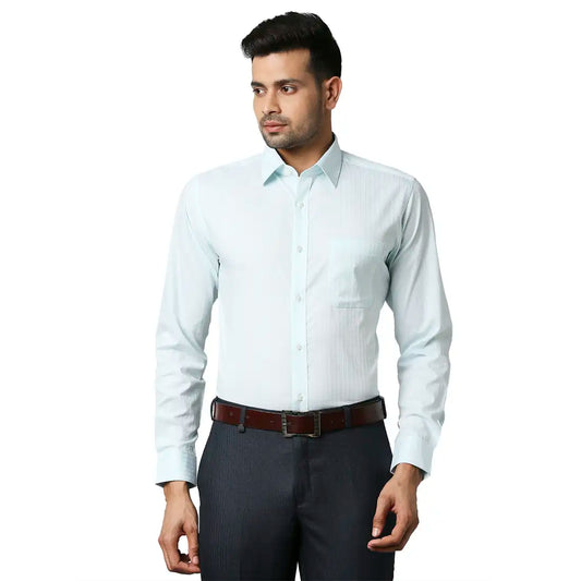 Men Slim Fit Light Violet Shirt