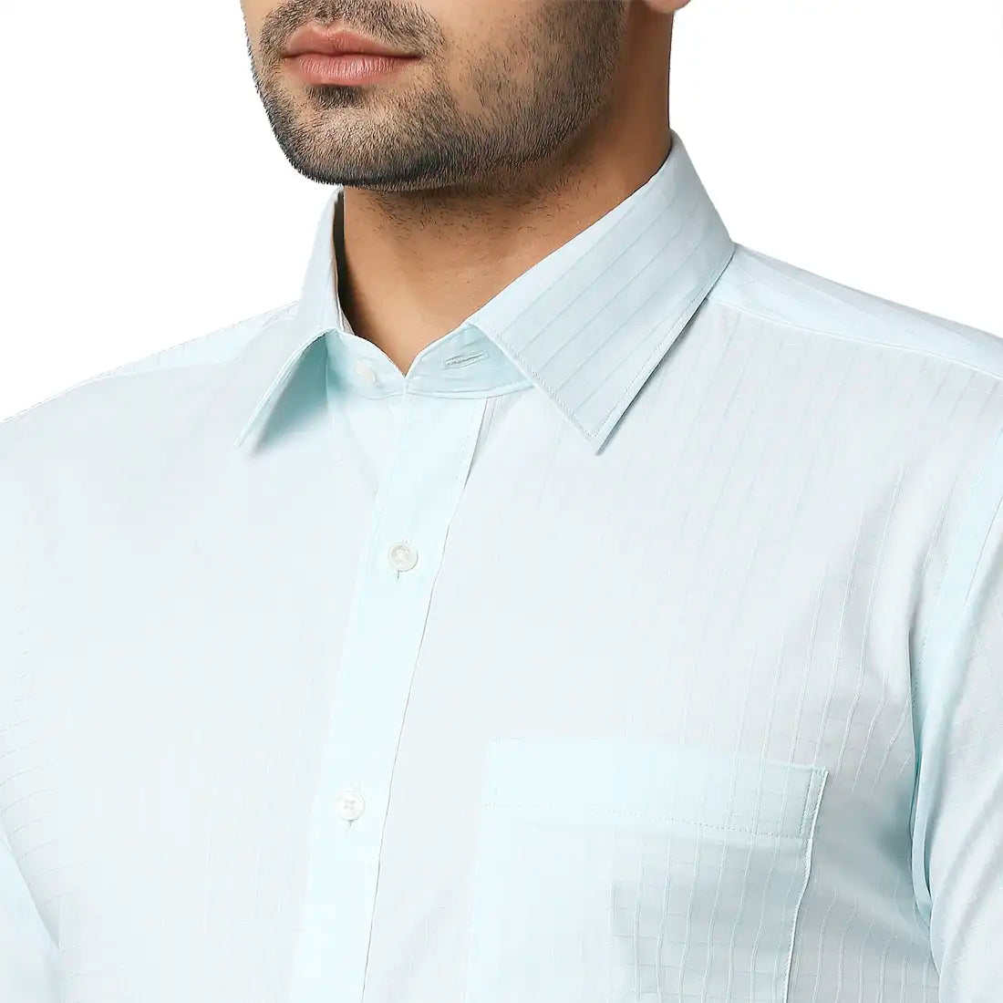 Men Slim Fit Light Violet Shirt
