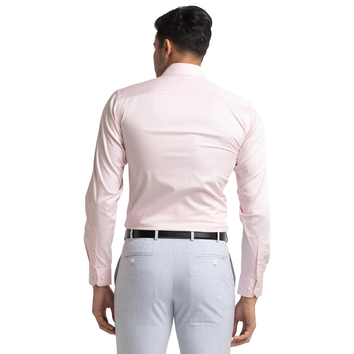 Men Slim Fit Blue Shirt