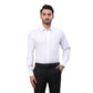 Raymond Men Grey Solid Contemporary Fit Polyester Blend Trouser