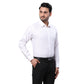Raymond Men Grey Solid Contemporary Fit Polyester Blend Trouser