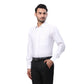 Raymond Men Grey Solid Contemporary Fit Polyester Blend Trouser