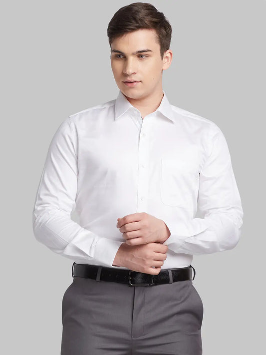 Men Contemporary Fit Blue Shirt