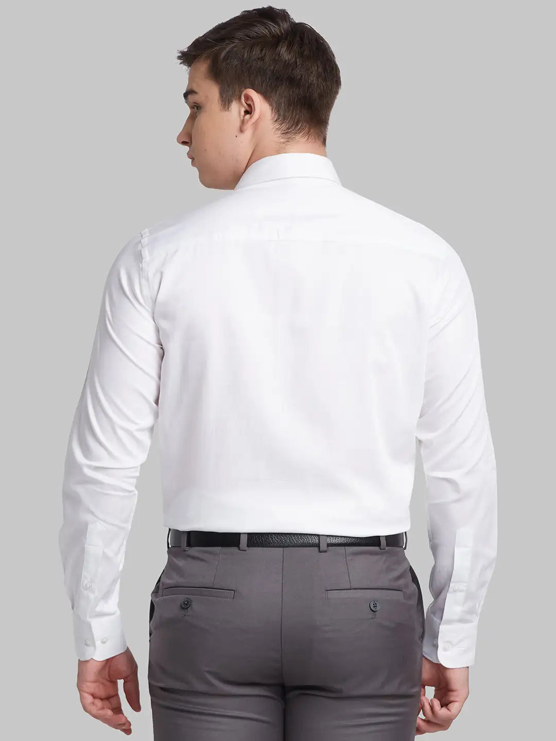 Men Contemporary Fit Blue Shirt