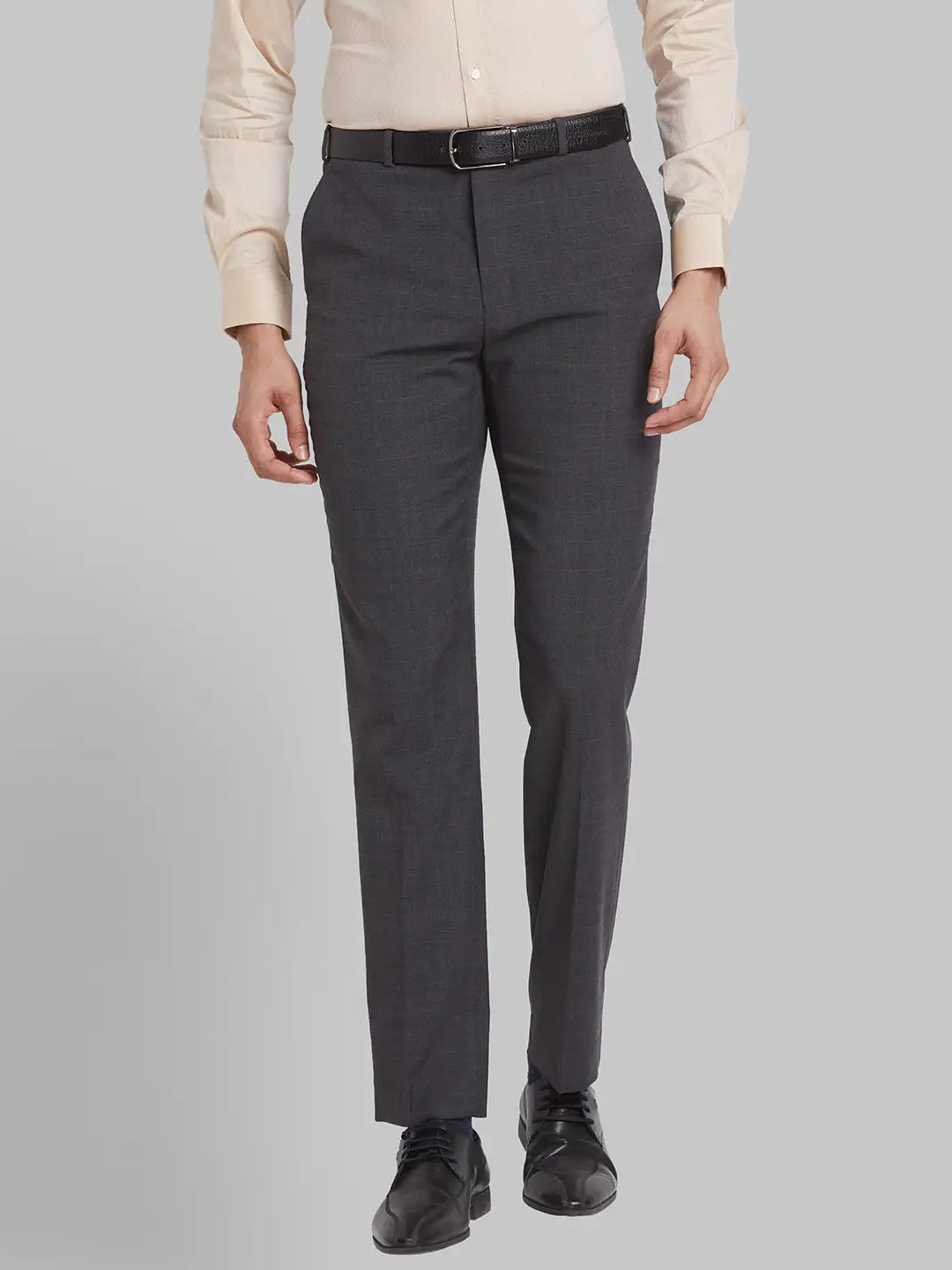 Men Slim Fit Green Trouser