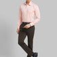 Men Contemporary Fit Blue Trouser