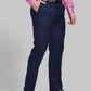 Men Contemporary Fit Grey Trouser