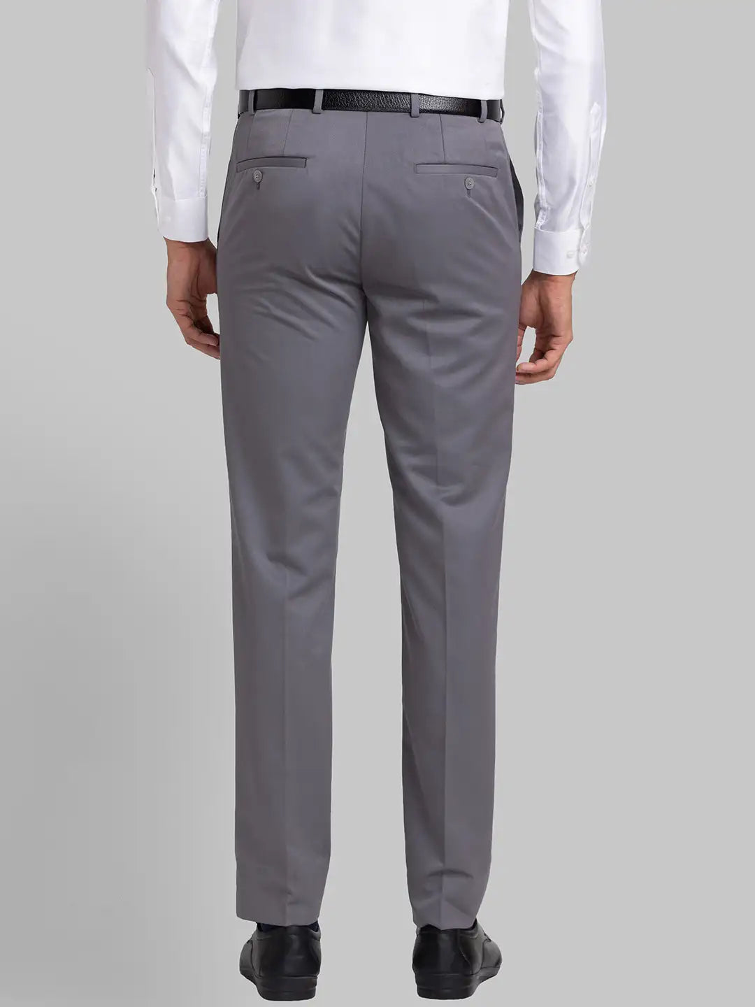 Men Contemporary Fit Blue Trouser