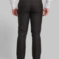Men Black Slim Fit Checks Polyester Blend   Trouser