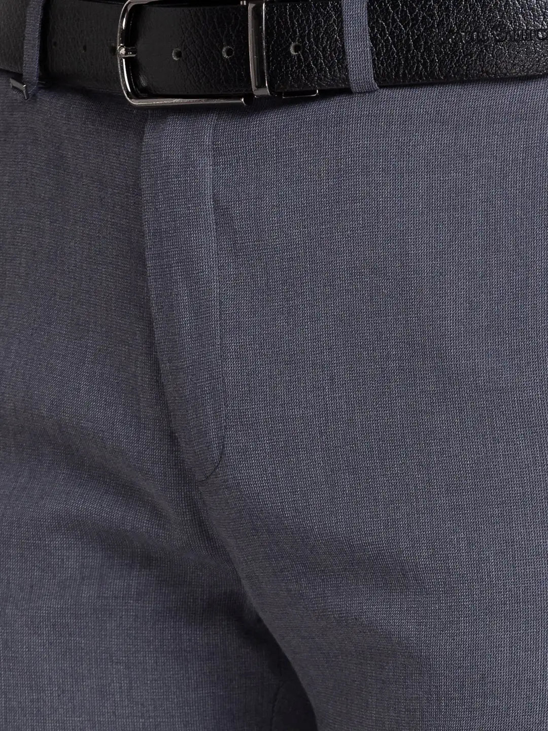 Men Contemporary Fit Khaki Trouser