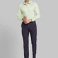 Men Contemporary Fit Black Trouser