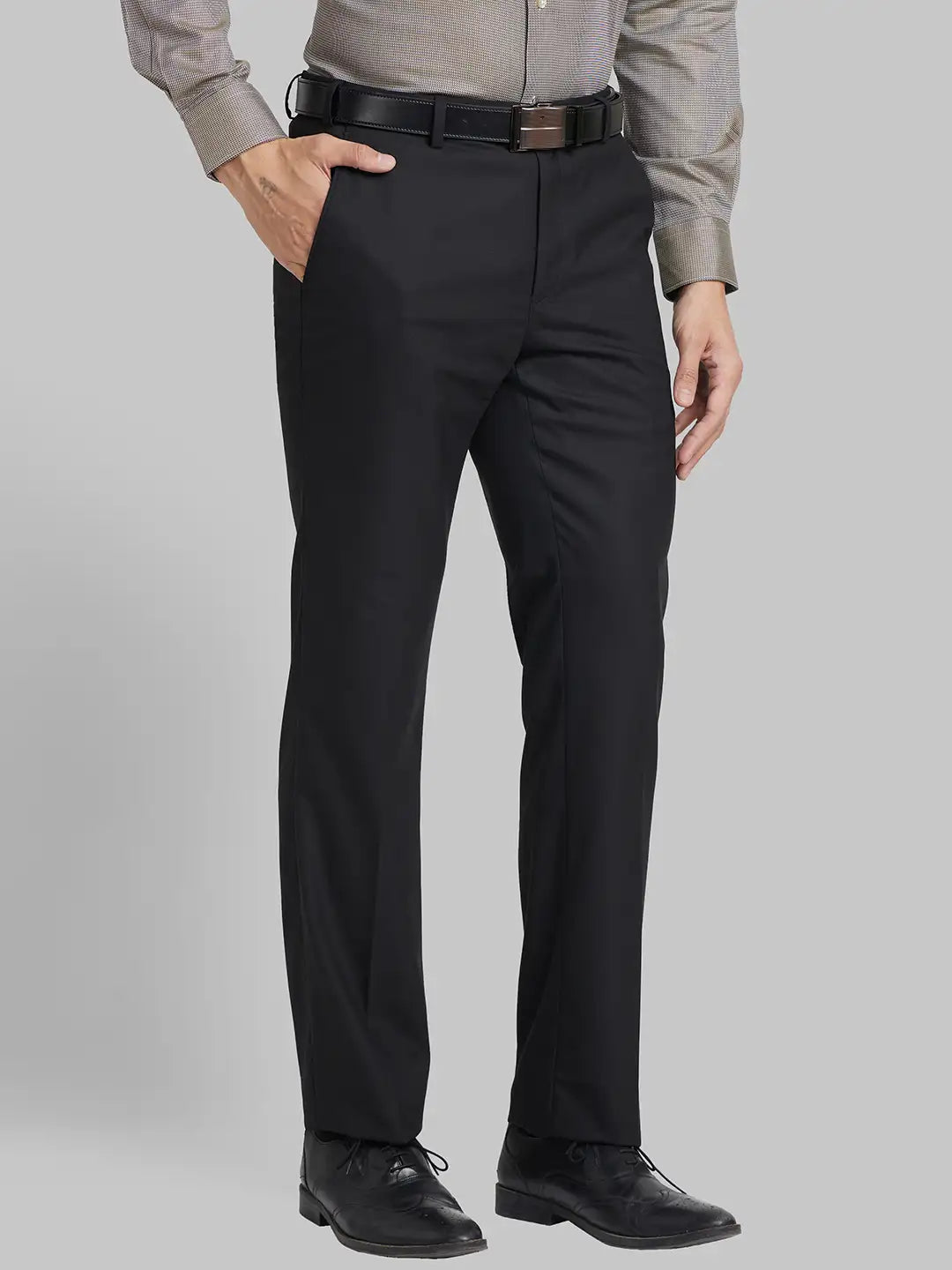 Men Italian Fit Blue Trouser