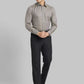 Men Italian Fit Blue Trouser