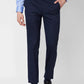 Raymond Contemporary Fit Self Design Medium Grey Trouser