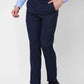 Raymond Contemporary Fit Self Design Medium Grey Trouser