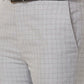 Raymond Contemporary Fit Checkered Dark Grey Trouser