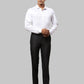 Men Slim Fit Grey Trouser