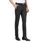 Men Slim Fit Dark Grey Trouser