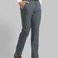 Men Slim Fit Dark Blue Trouser