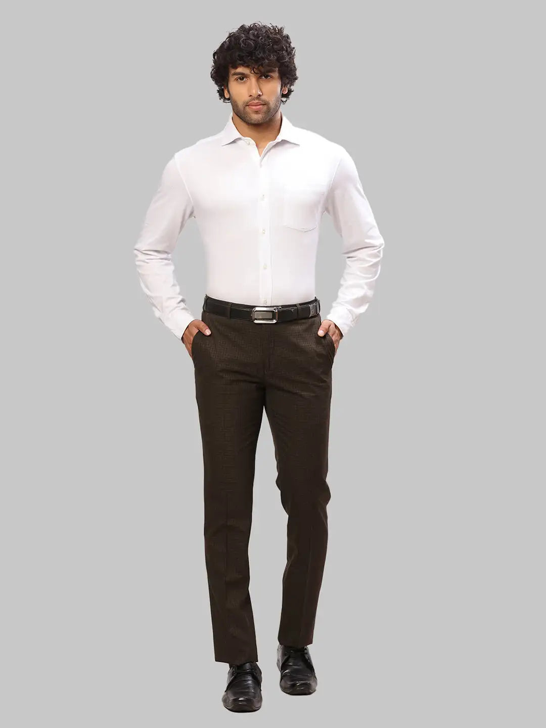 Men Regular Fit Fawn Blazer