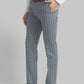 Men Slim Fit Dark Brown Trouser