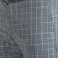 Men Slim Fit Dark Brown Trouser