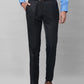 Raymond Men Grey Solid Slim Fit Polyester Blend Trouser