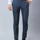 Raymond Men Grey Solid Slim Fit Polyester Blend Trousers
