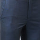 Raymond Men Grey Solid Slim Fit Polyester Blend Trousers