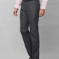 Raymond Men Grey Solid Slim Fit Polyester Blend Trouser
