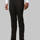 Men Slim Fit Grey Trouser