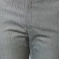 Raymond Men Brown Solid Slim Fit Polyester Blend Trousers