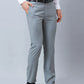 Raymond Men Black Checks Slim Fit Polyester Blend Trouser