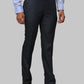 Men Slim Fit Grey Trouser