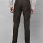 Raymond Men Grey Structure Slim Fit Polyester Blend Trouser