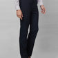 Raymond Men Grey Solid Slim Fit Polyester Blend Trouser