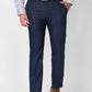 Raymond Men Fawn Solid Slim Fit Polyester Blend Trouser