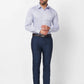 Raymond Men Fawn Solid Slim Fit Polyester Blend Trouser