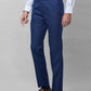 Raymond Men Grey Solid Slim Fit Polyester Blend Trouser