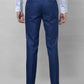 Raymond Men Grey Solid Slim Fit Polyester Blend Trouser