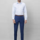 Raymond Men Grey Solid Slim Fit Polyester Blend Trouser