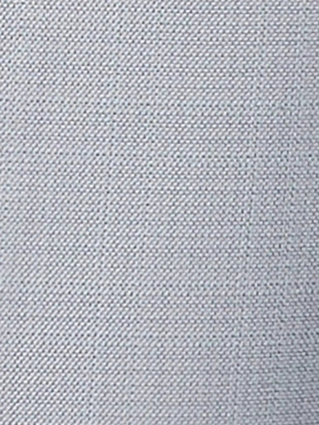 Raymond Men Grey Solid Slim Fit Polyester Blend Trouser